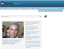 Tablet Screenshot of bonitonews.com.br